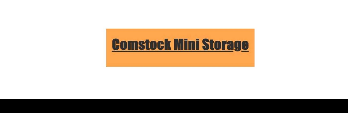 Comstock Self Storage Cover Image