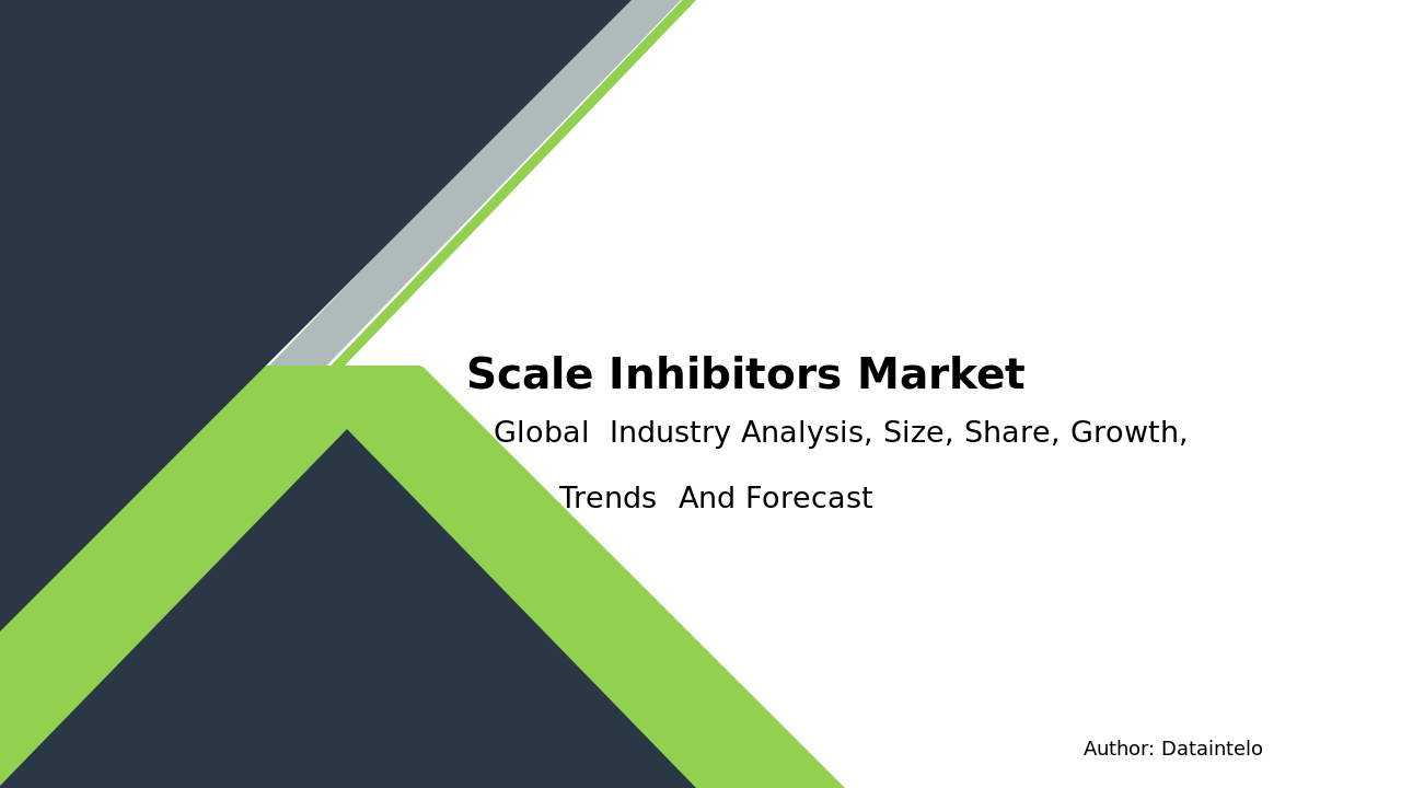 Scale Inhibitors Market Report | Global Forecast From 2023 To 2032