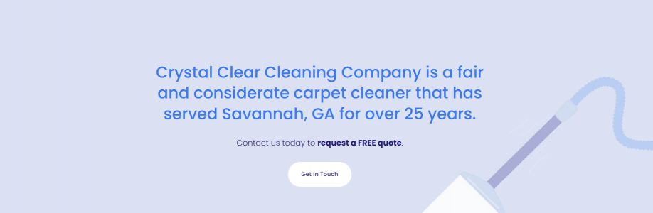 Crystal Clear Cleaning Company Cover Image