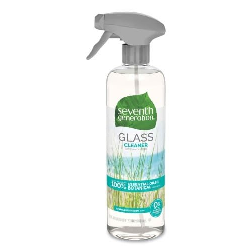 Seventh Generation Natural Glass and Surface Cleaner, Sparkling Seaside, 23 oz Trigger Spray Bottle, 8/Carton (SEV44712CT) - Garafour