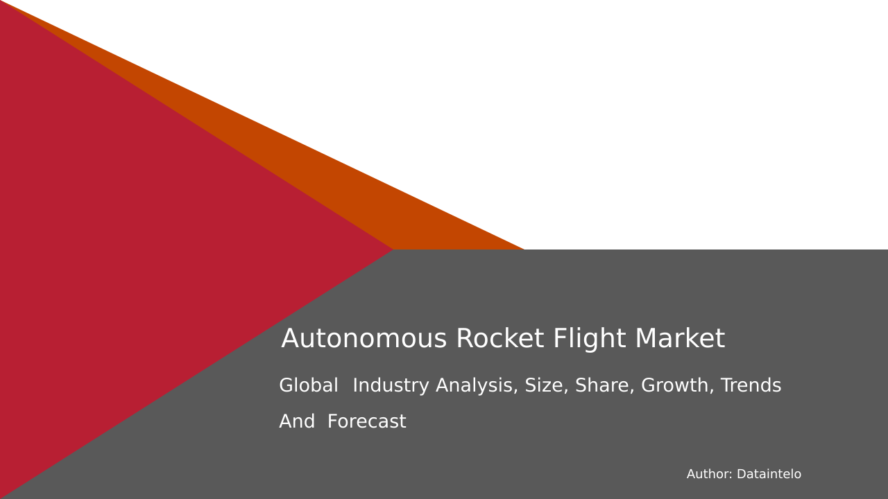 Request For Sample of Autonomous Rocket Flight Market Research Report 2032